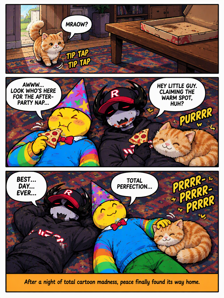 Midnight Feast and a Purring Visitor (page 4 of 4)