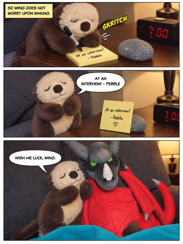Early Start for an Interview (page 3 of 4)