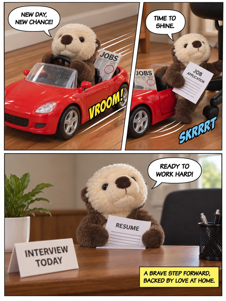 Early Start for an Interview (page 4 of 4)