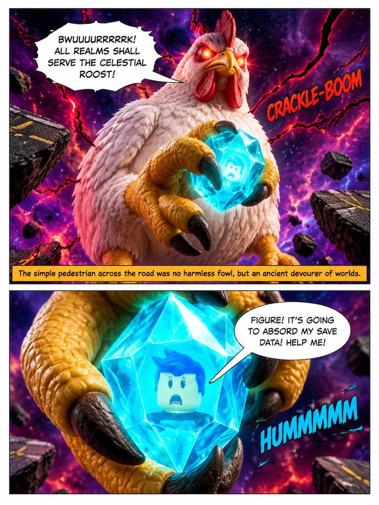 holy cow the chicken crossed the road!? (page 6 of 20)