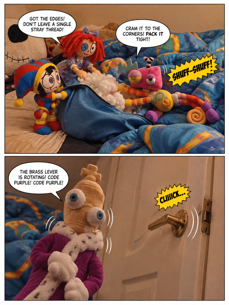 Cleanup on the Comforter (page 2 of 4)