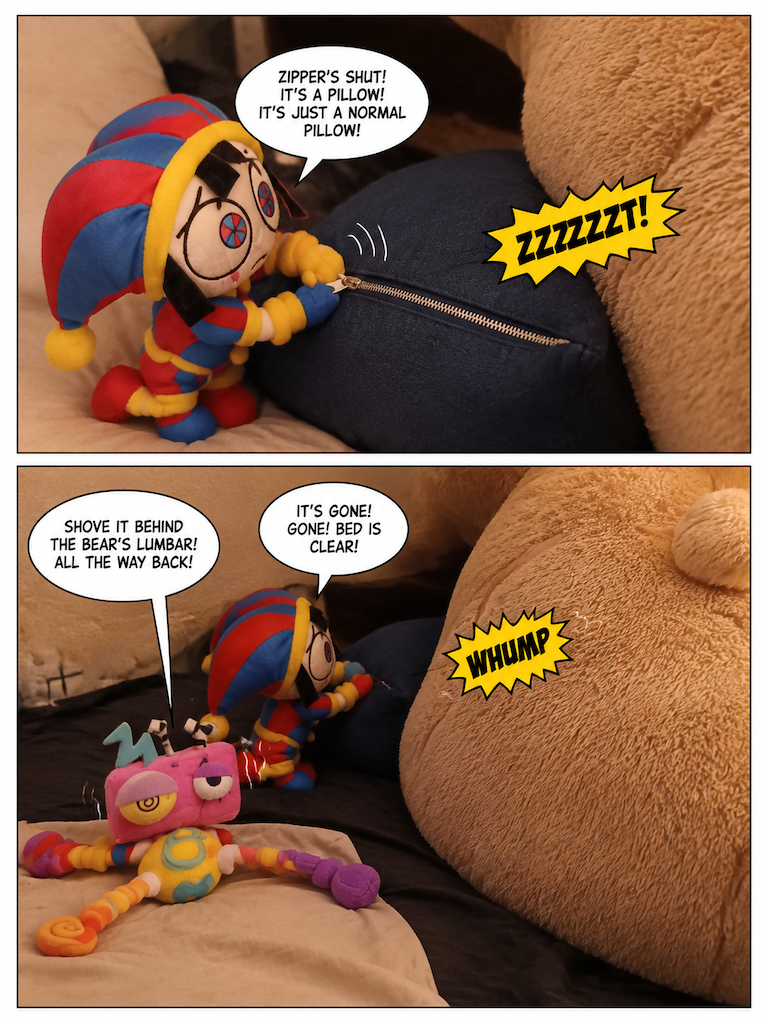 Cleanup on the Comforter (page 3 of 4)