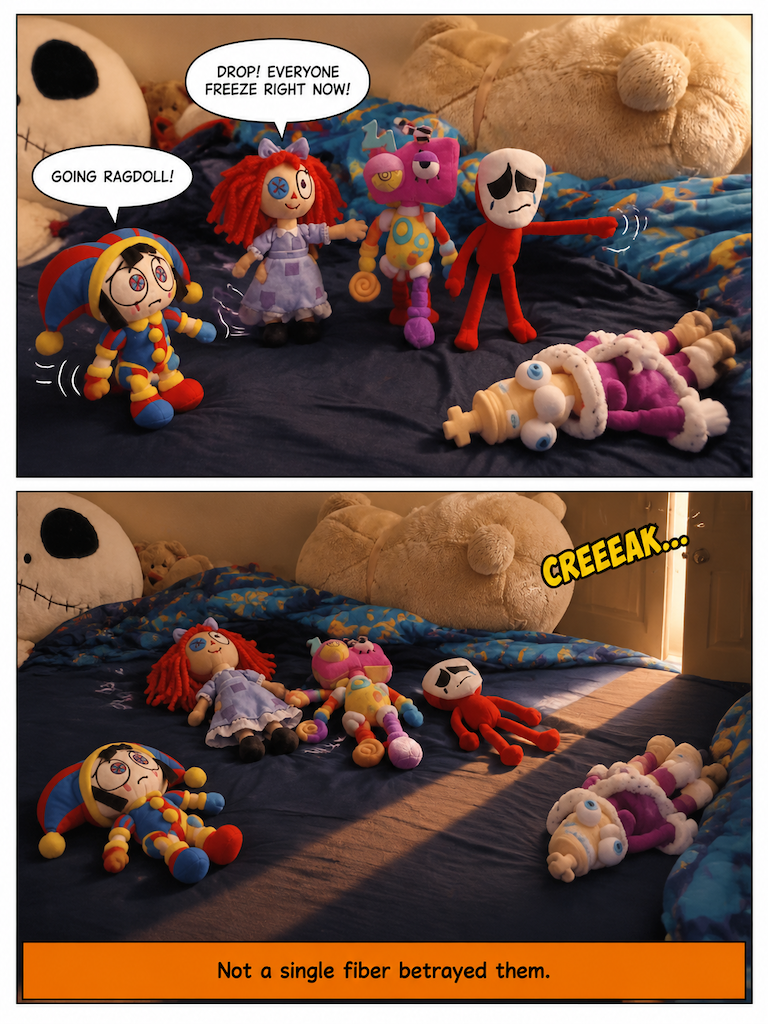 Cleanup on the Comforter (page 4 of 4)