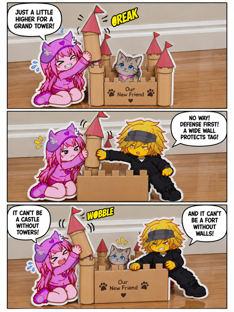 Cardboard Castle for Tag (page 3 of 4)