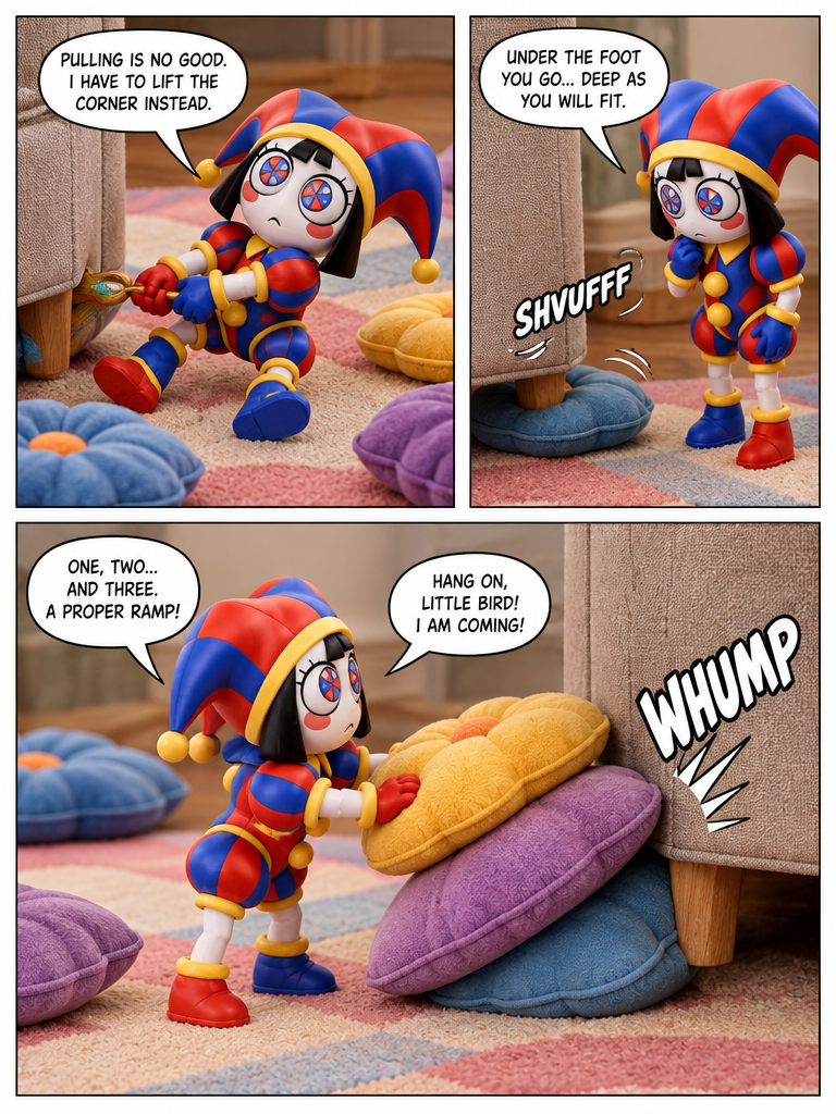 The Jester and the Clockwork Canary (page 2 of 4)
