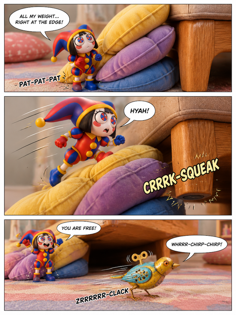The Jester and the Clockwork Canary (page 3 of 4)