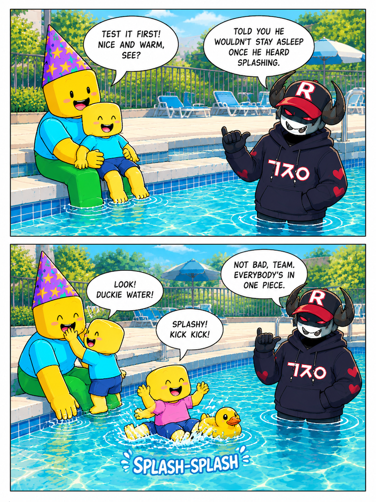 Safe and Sound by the Pool (page 3 of 4)