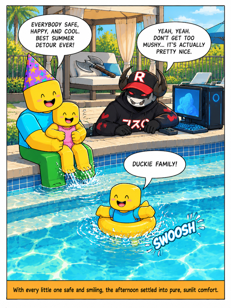 Safe and Sound by the Pool (page 4 of 4)