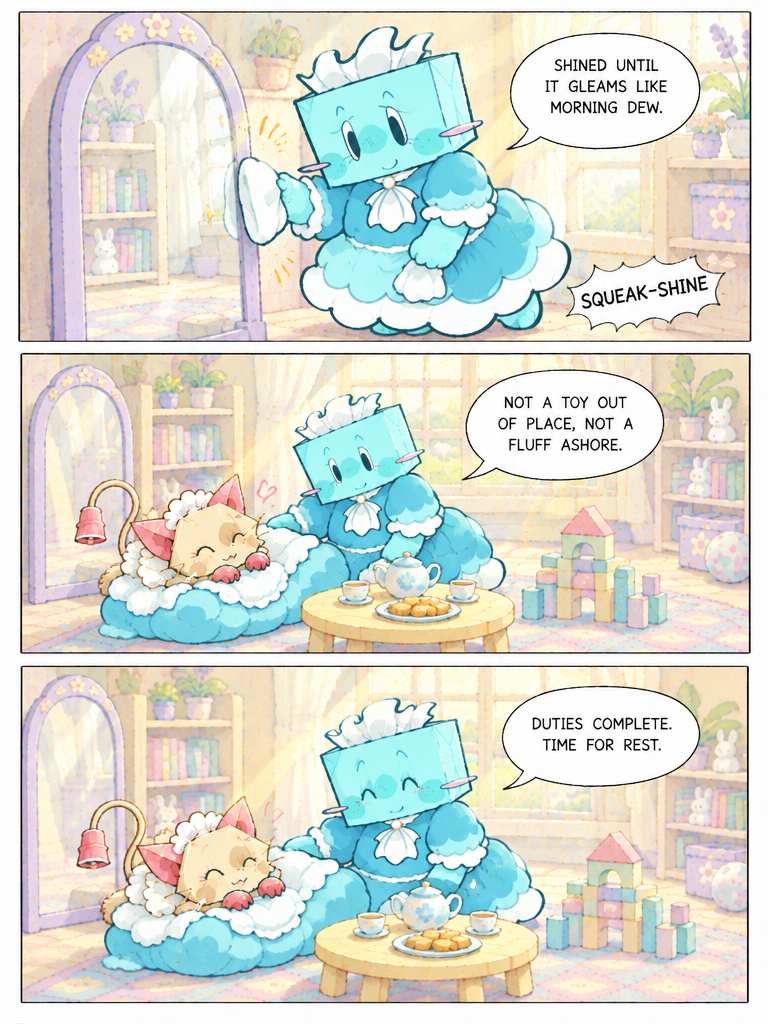 A Maid's Quiet Sweep (page 3 of 4)