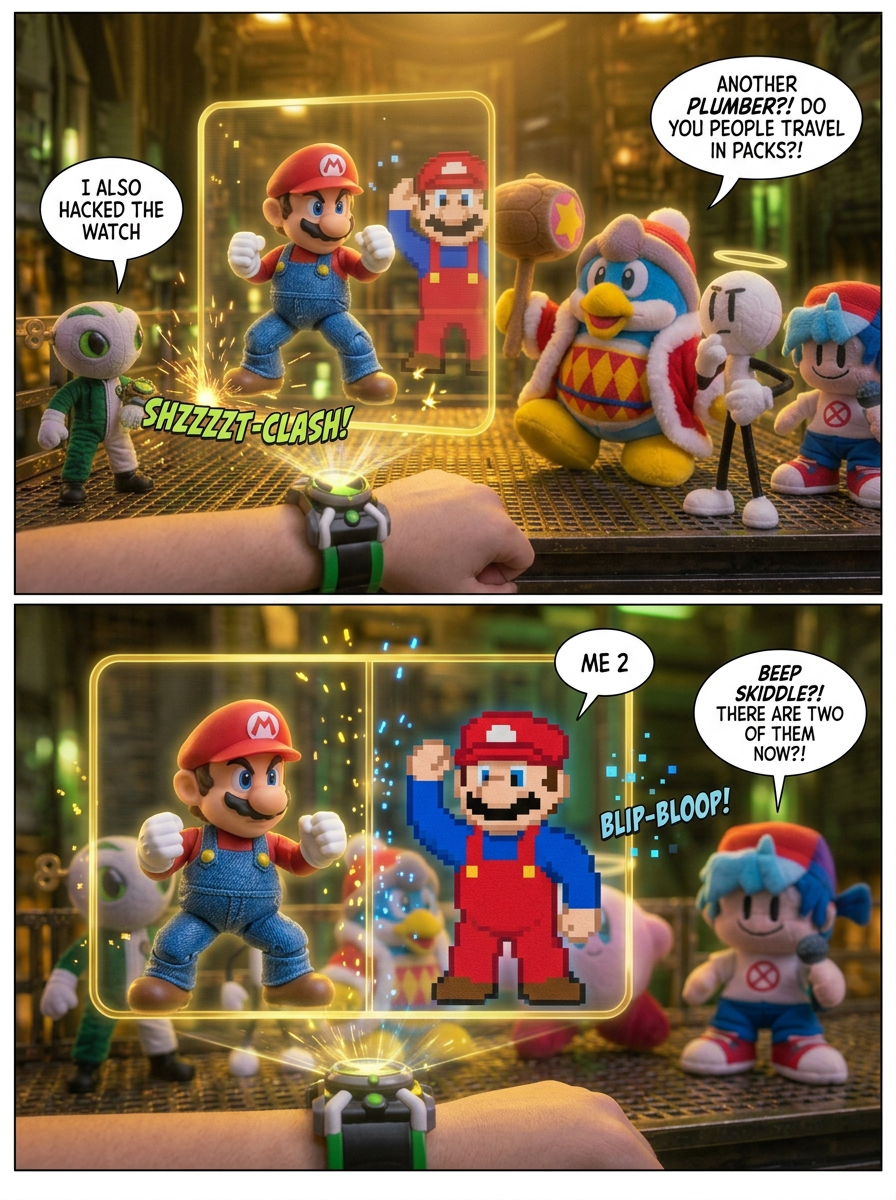 Triple Plumber Override (page 2 of 4)