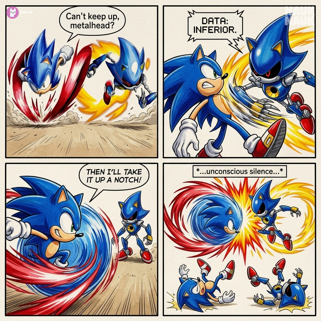When rivals collide
