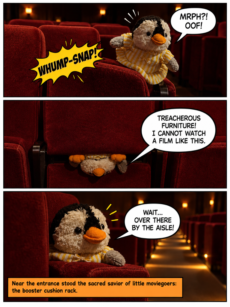 Three Penguin Siblings: Tilly - Front Row Featherweight (page 2 of 4)