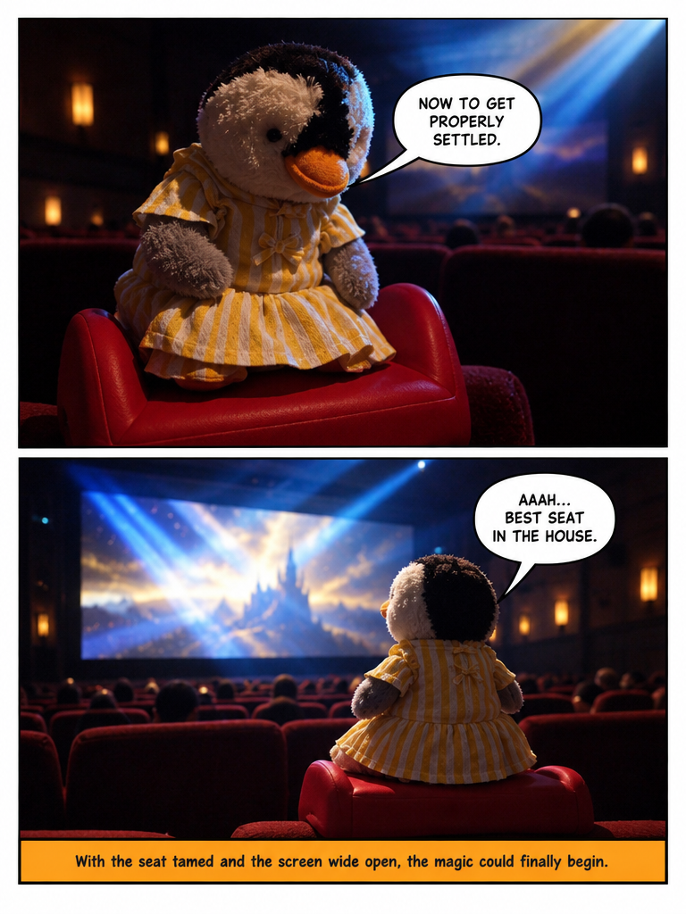 Three Penguin Siblings: Tilly - Front Row Featherweight (page 4 of 4)