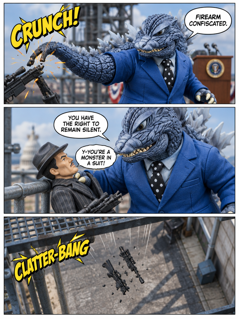 Secret Agent Kaiju: Executive Protection (page 3 of 4)