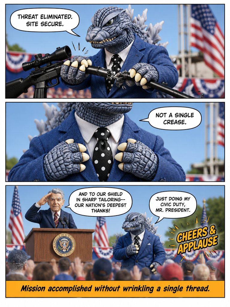 Secret Agent Kaiju: Executive Protection (page 4 of 4)