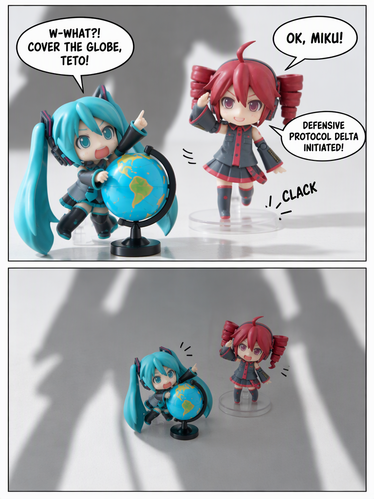 A Skeptical Yellow Visitor + growth of the Neru girl (page 6 of 8)