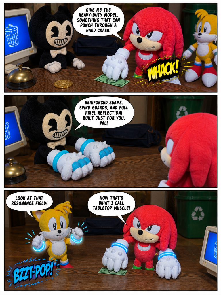 Grand Opening at the Anti-Glitch Store (page 3 of 4)