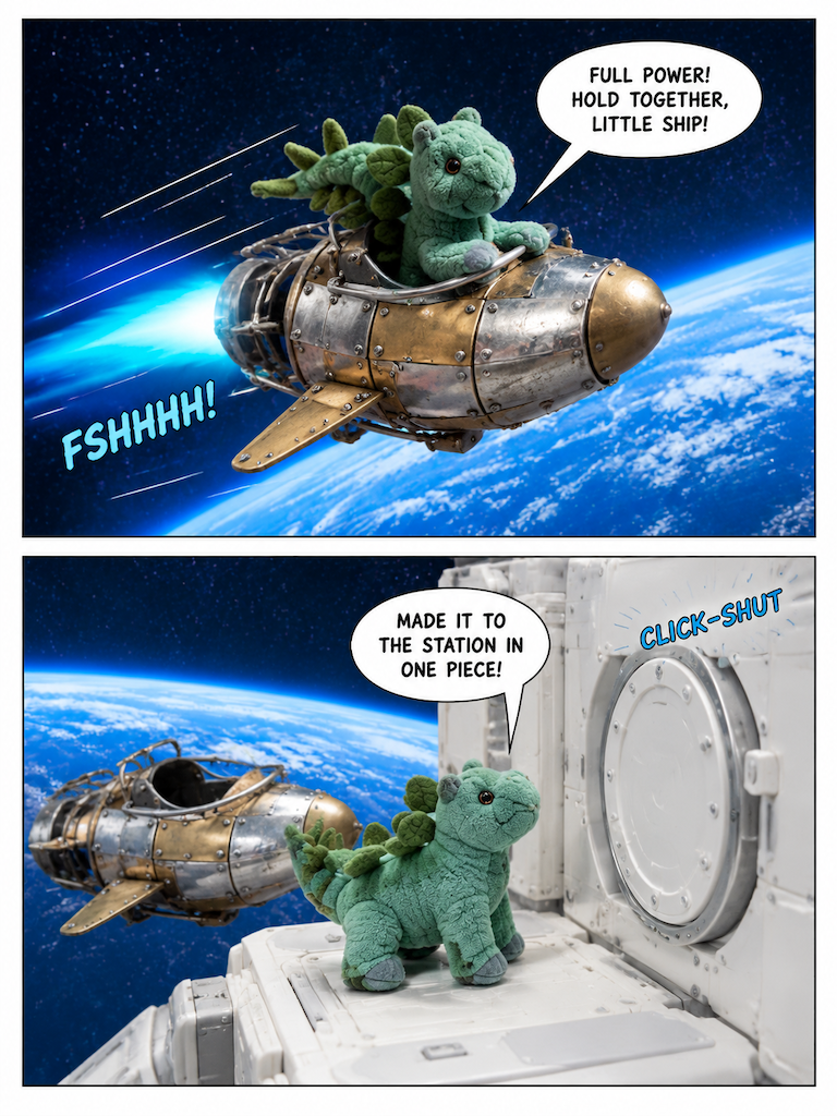 The Scrap Rocket Journey (page 2 of 4)