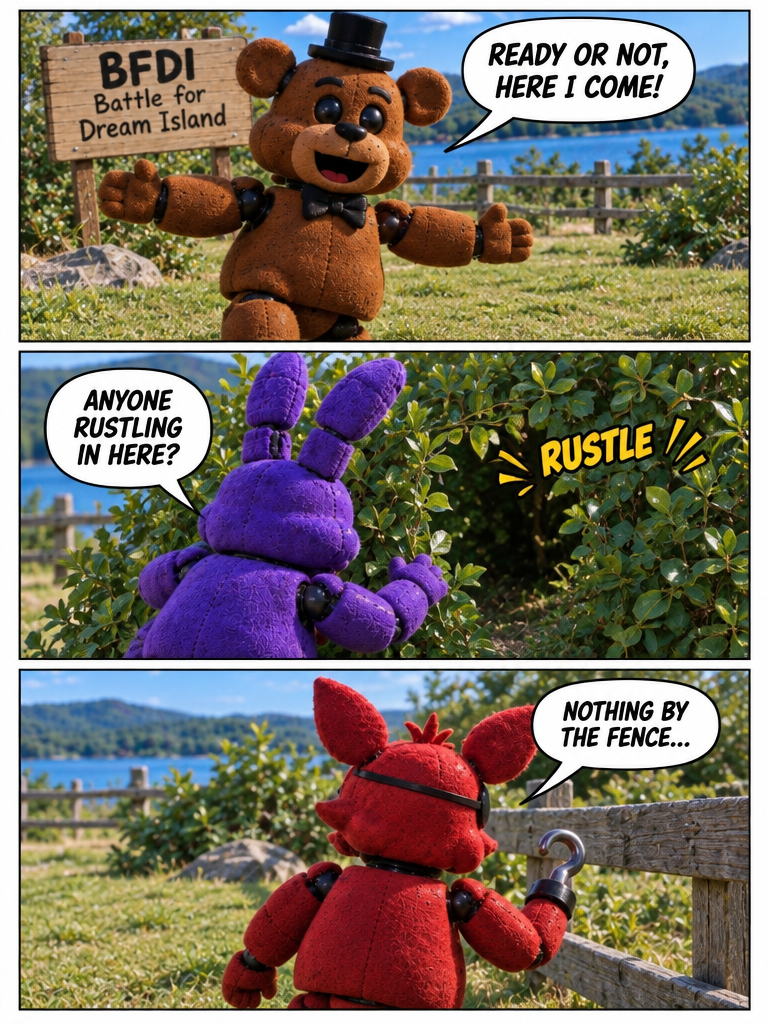 Hide and Seek on Dream Island (page 2 of 4)