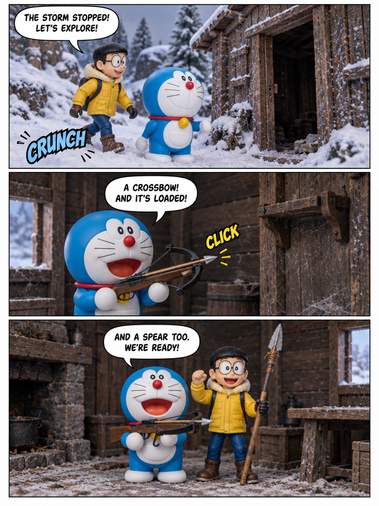 doraemon zombie apocalypse S1 episode 7 village of zombies (page 2 of 4)