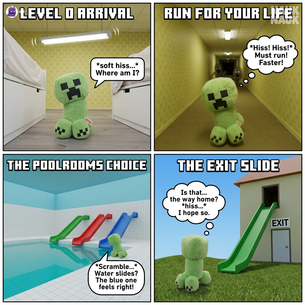 Creeper Plush's Backrooms Escape