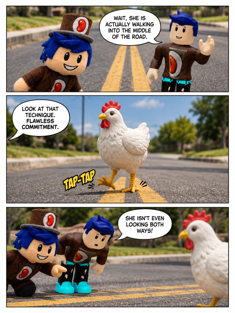 holy cow the chicken crossed the road!? (page 2 of 20)