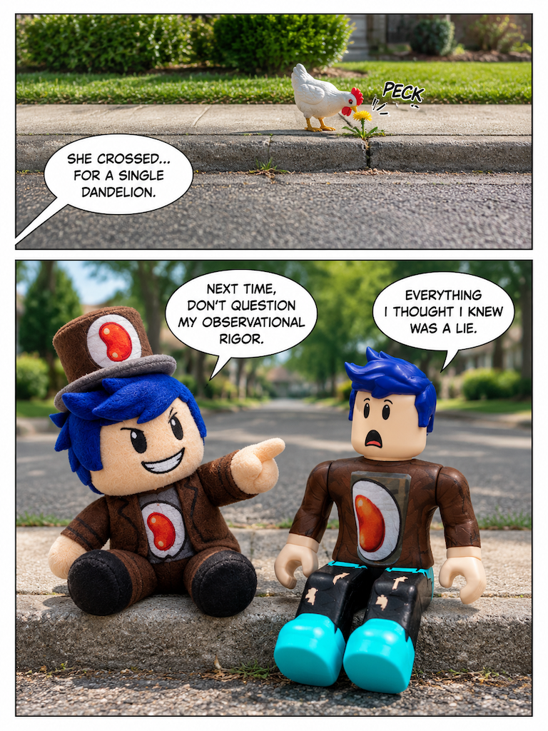 holy cow the chicken crossed the road!? (page 4 of 20)