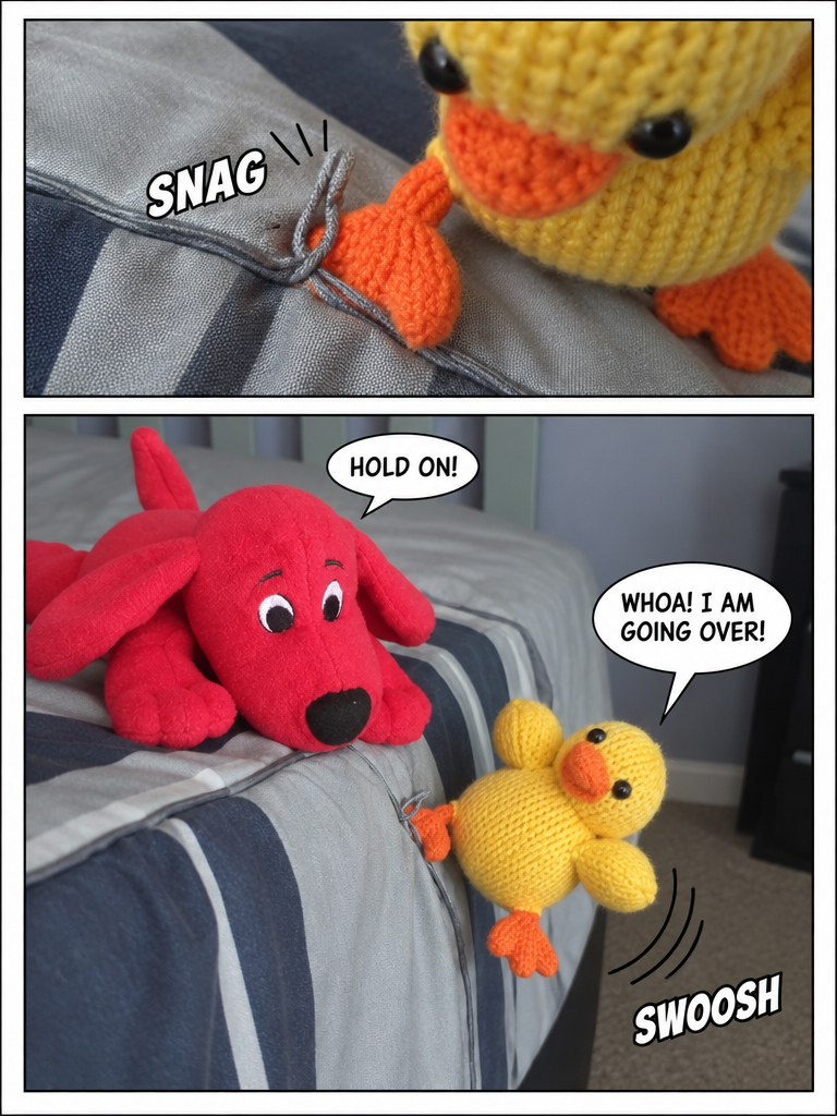 Perch on the Bed Rim (page 3 of 4)