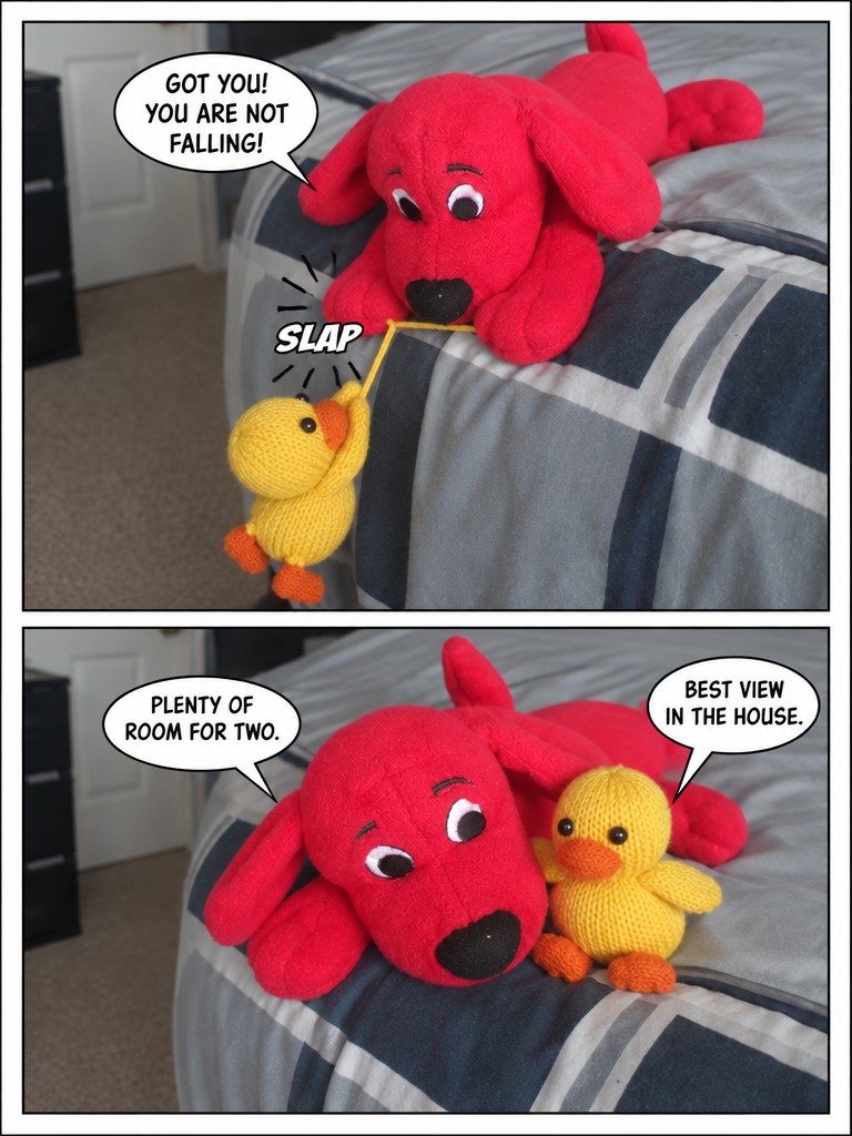 Perch on the Bed Rim (page 4 of 4)