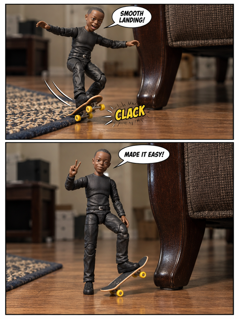 A Ride Across the Wooden Floor (page 4 of 4)