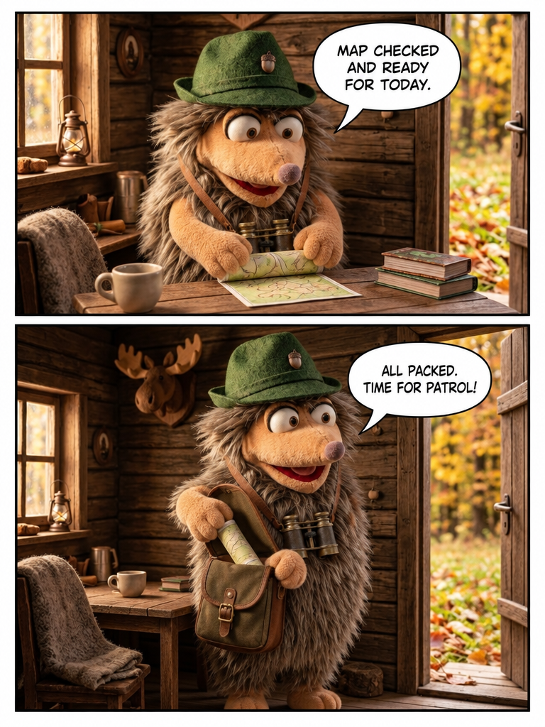 A Morning in the Forest (page 1 of 4)