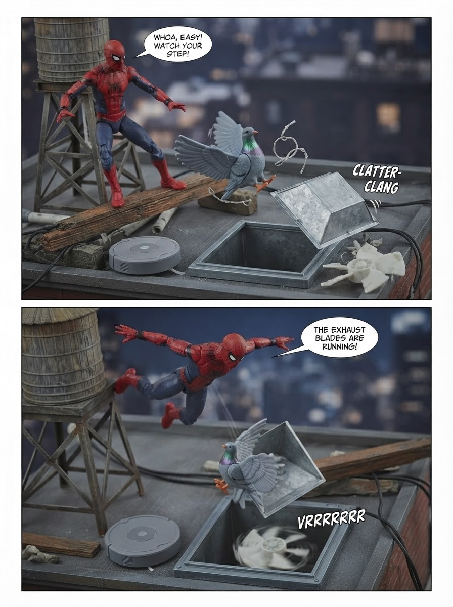 Spider-Man - Crawlspace Rescue - Comics Story part 6 (page 3 of 4)