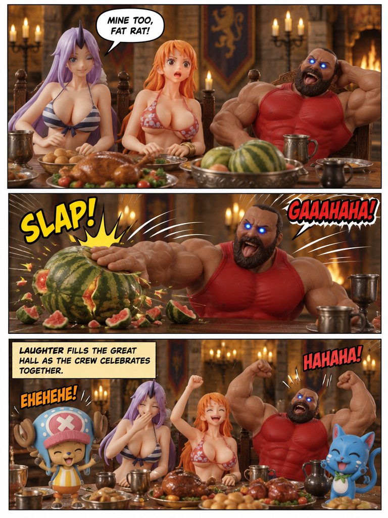 One piece A Grand Banquet in the Hall (page 4 of 4)