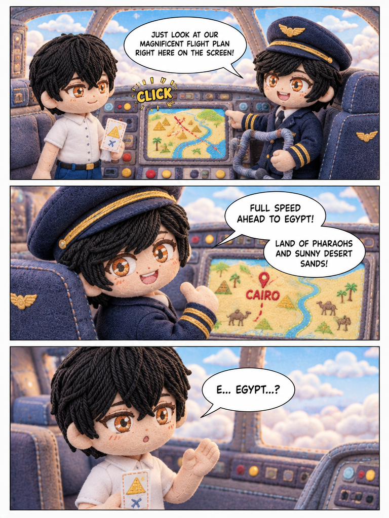 Wrong Flight to the Pyramids (page 2 of 8)