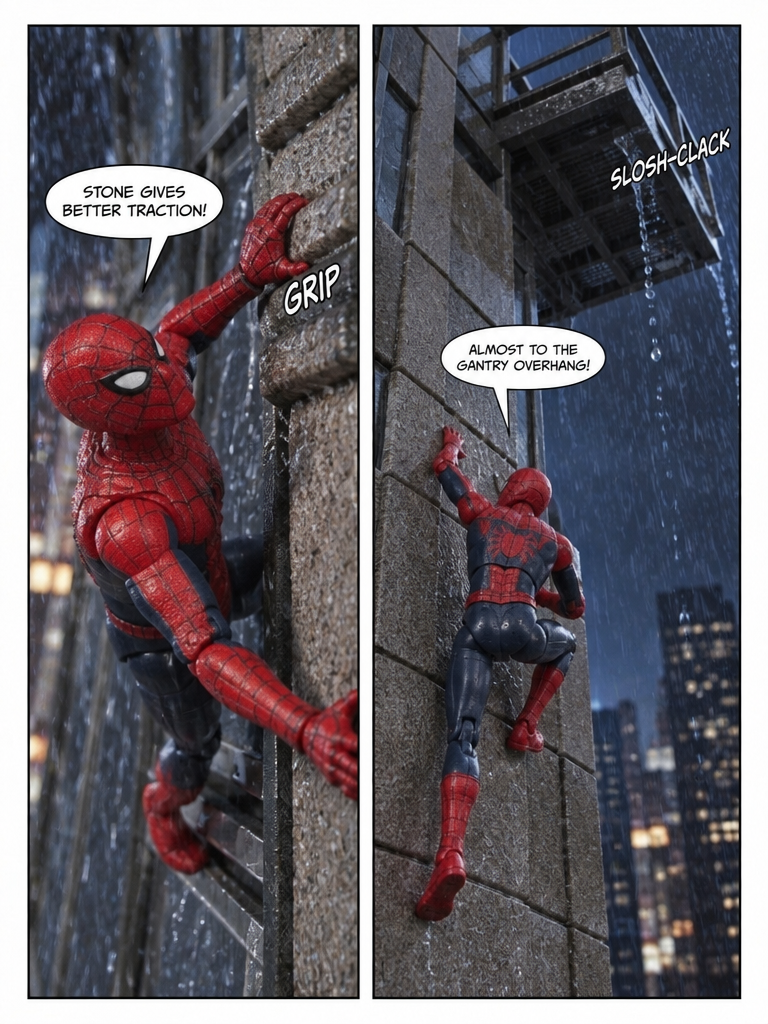 Spider-Man-  Tempest on the Tower - Comics Story part 5 (page 2 of 4)