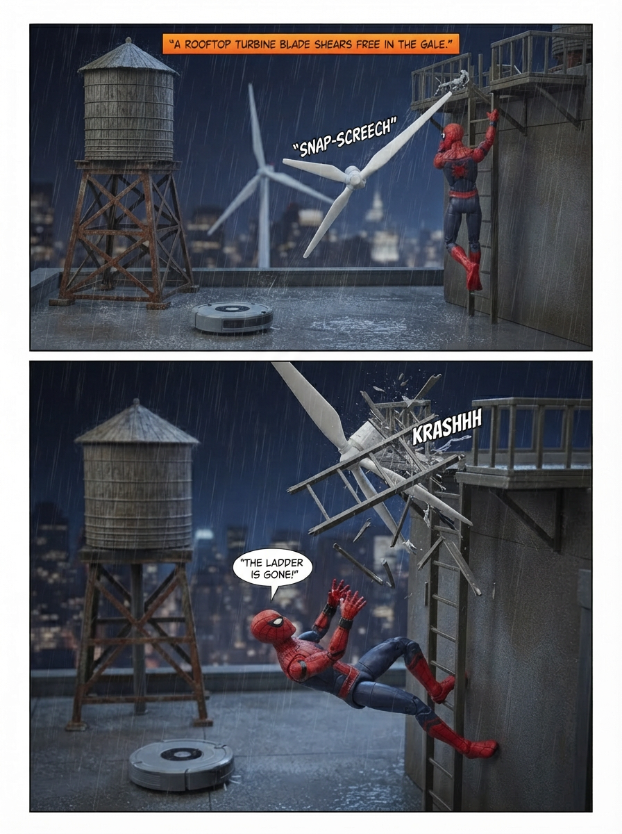 Spider-Man-  Tempest on the Tower - Comics Story part 5 (page 3 of 4)