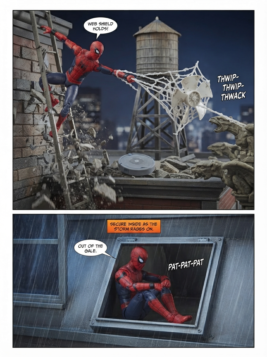 Spider-Man-  Tempest on the Tower - Comics Story part 5 (page 4 of 4)