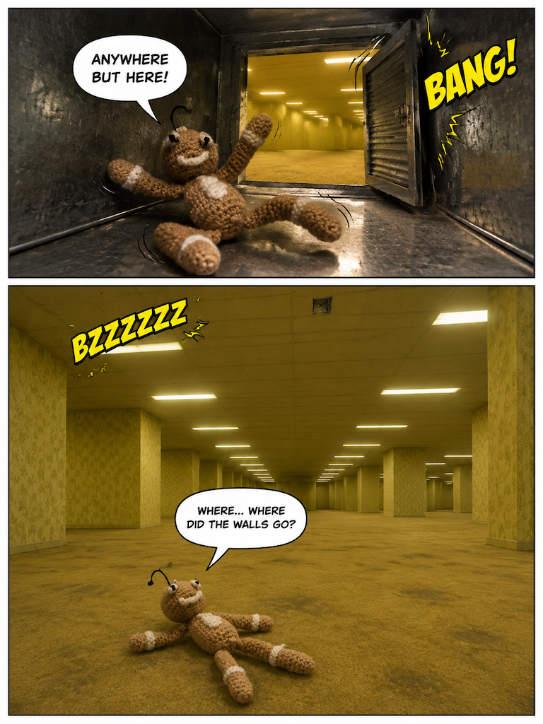 Through the Vents and the Backrooms (page 2 of 4)