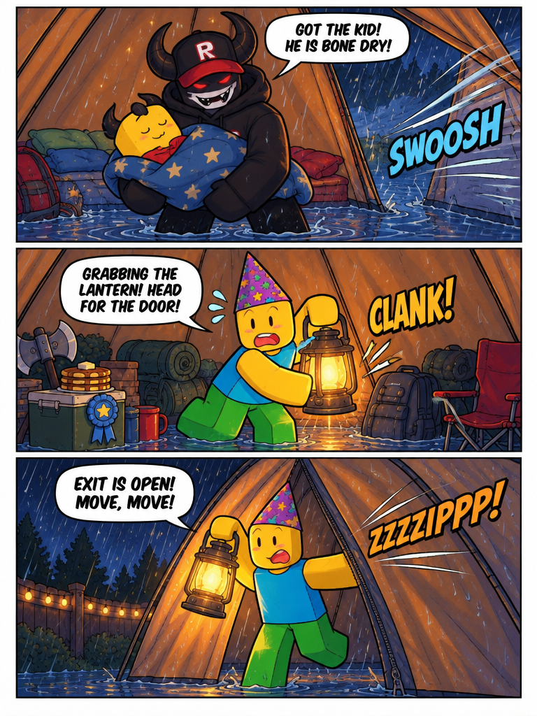 Midnight Deluge Dash (page 2 of 4)