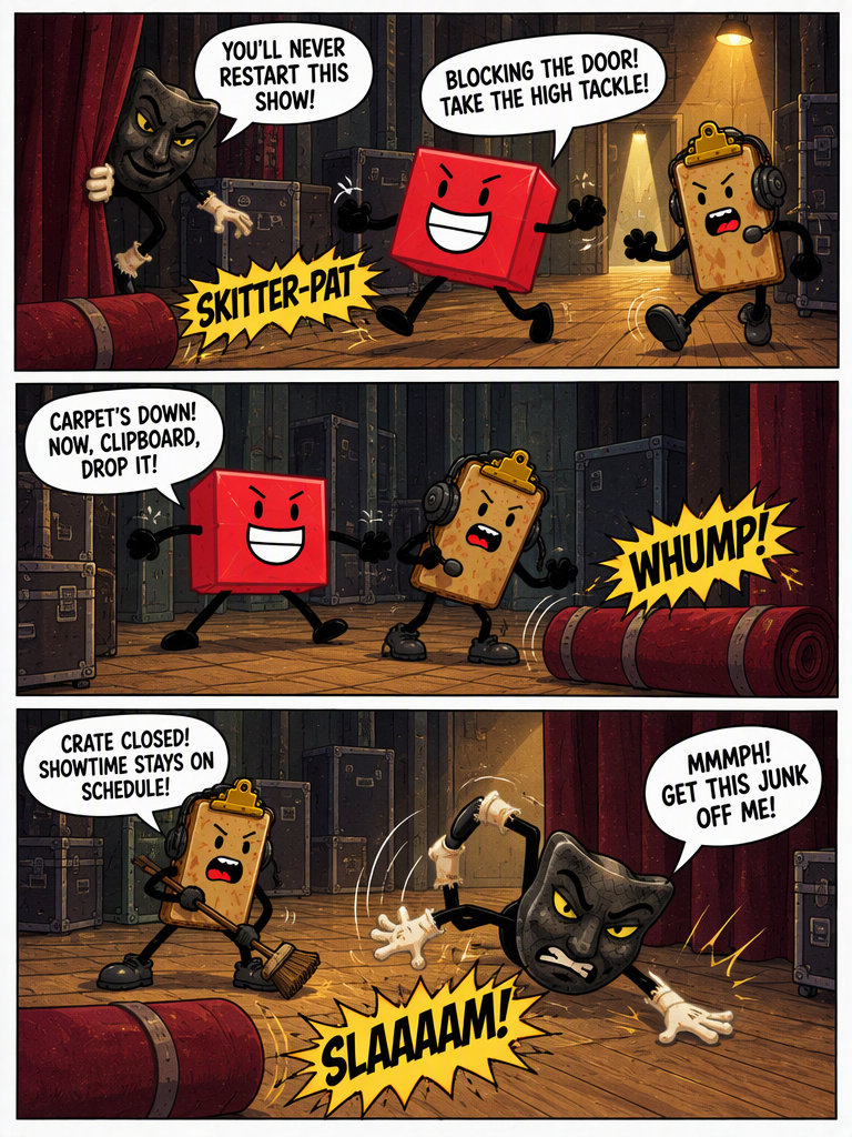 The Backstage Saboteur (page 3 of 4)
