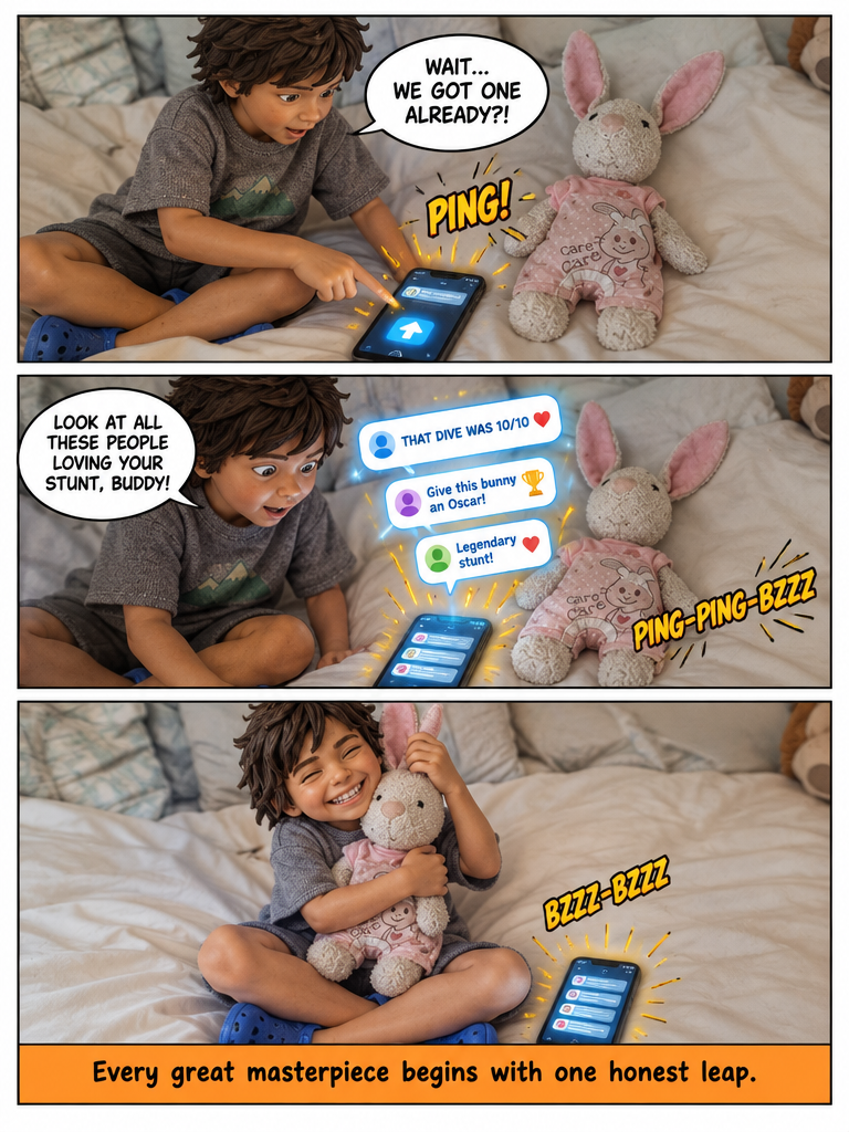Premiere on the Bedspread (page 4 of 4)