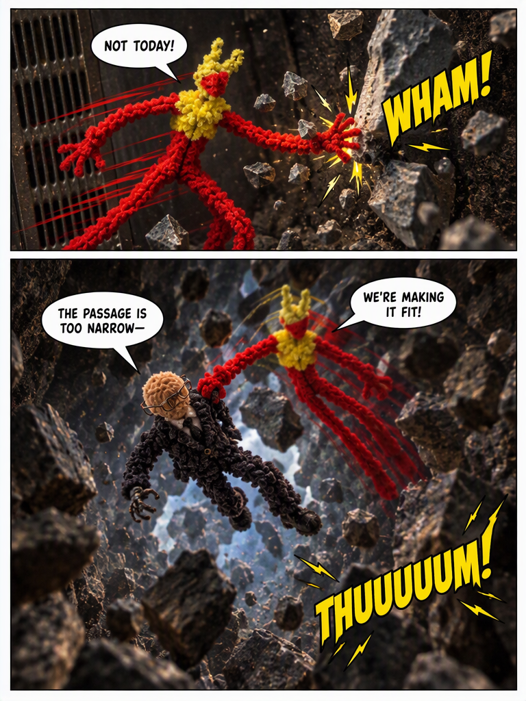 Uneasy Alliance Under Falling Stone (page 3 of 4)