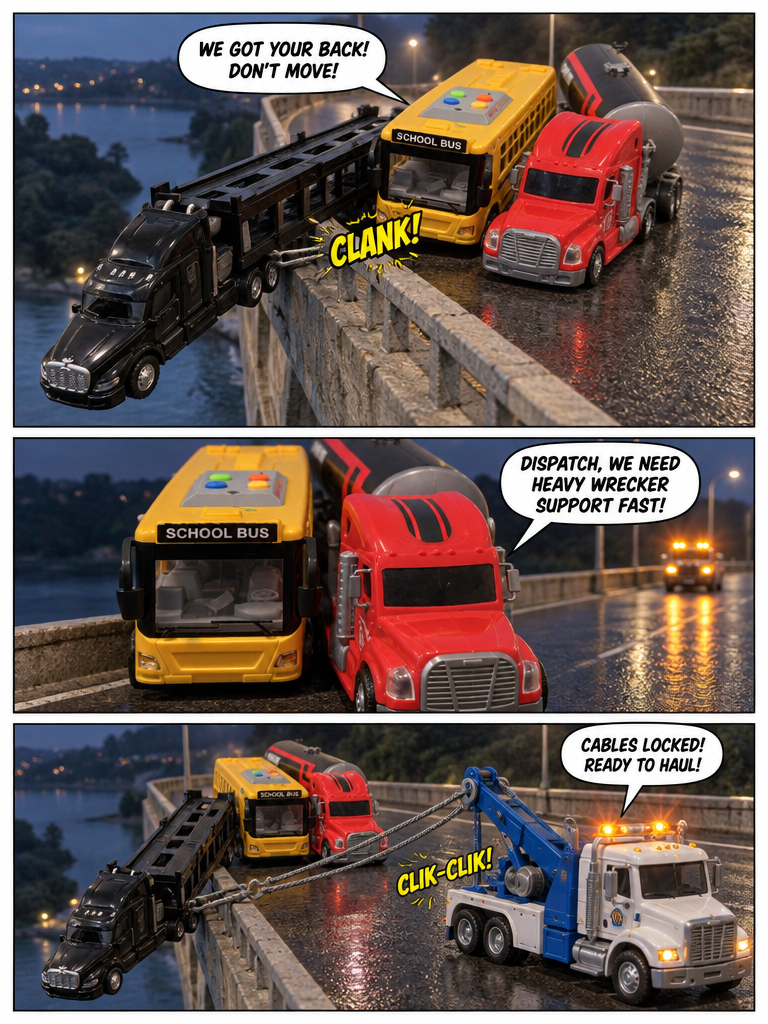 Bridge Rescue Convoy (page 2 of 4)