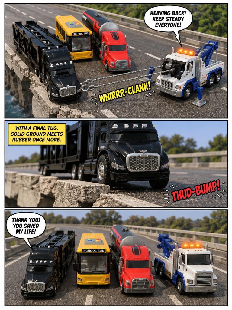 Bridge Rescue Convoy (page 3 of 4)