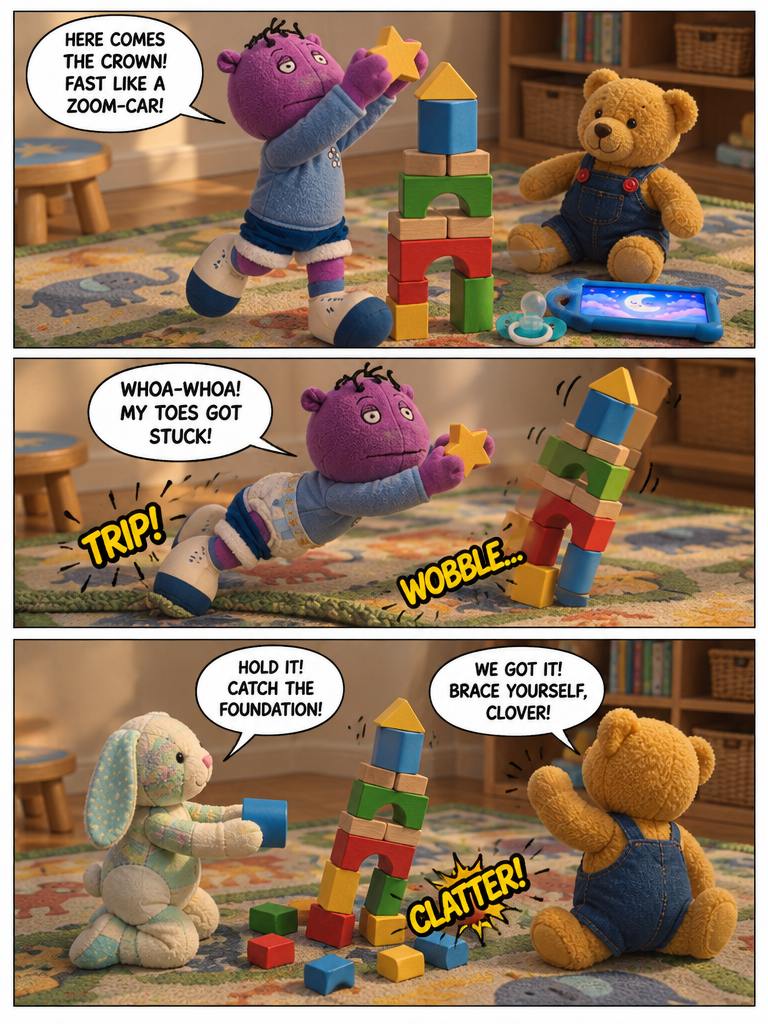 Morning Playtime on the Rug (page 2 of 4)