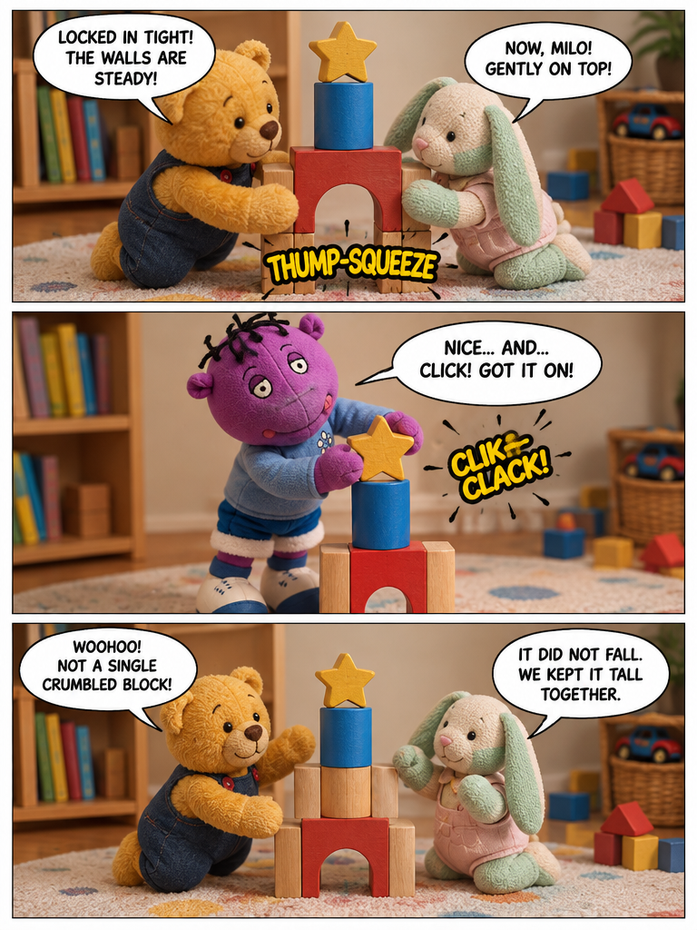 Morning Playtime on the Rug (page 3 of 4)