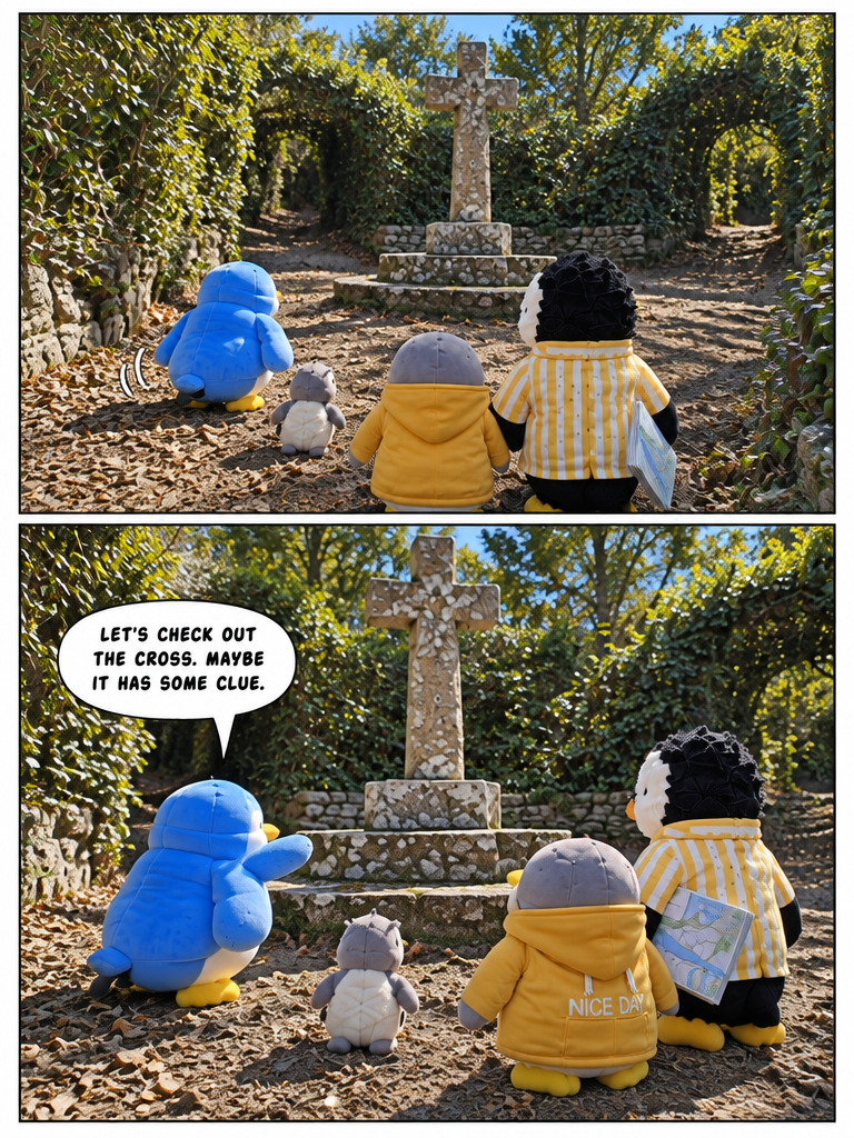 Three Penguin Siblings: Secrets in the Stone (page 3 of 4)