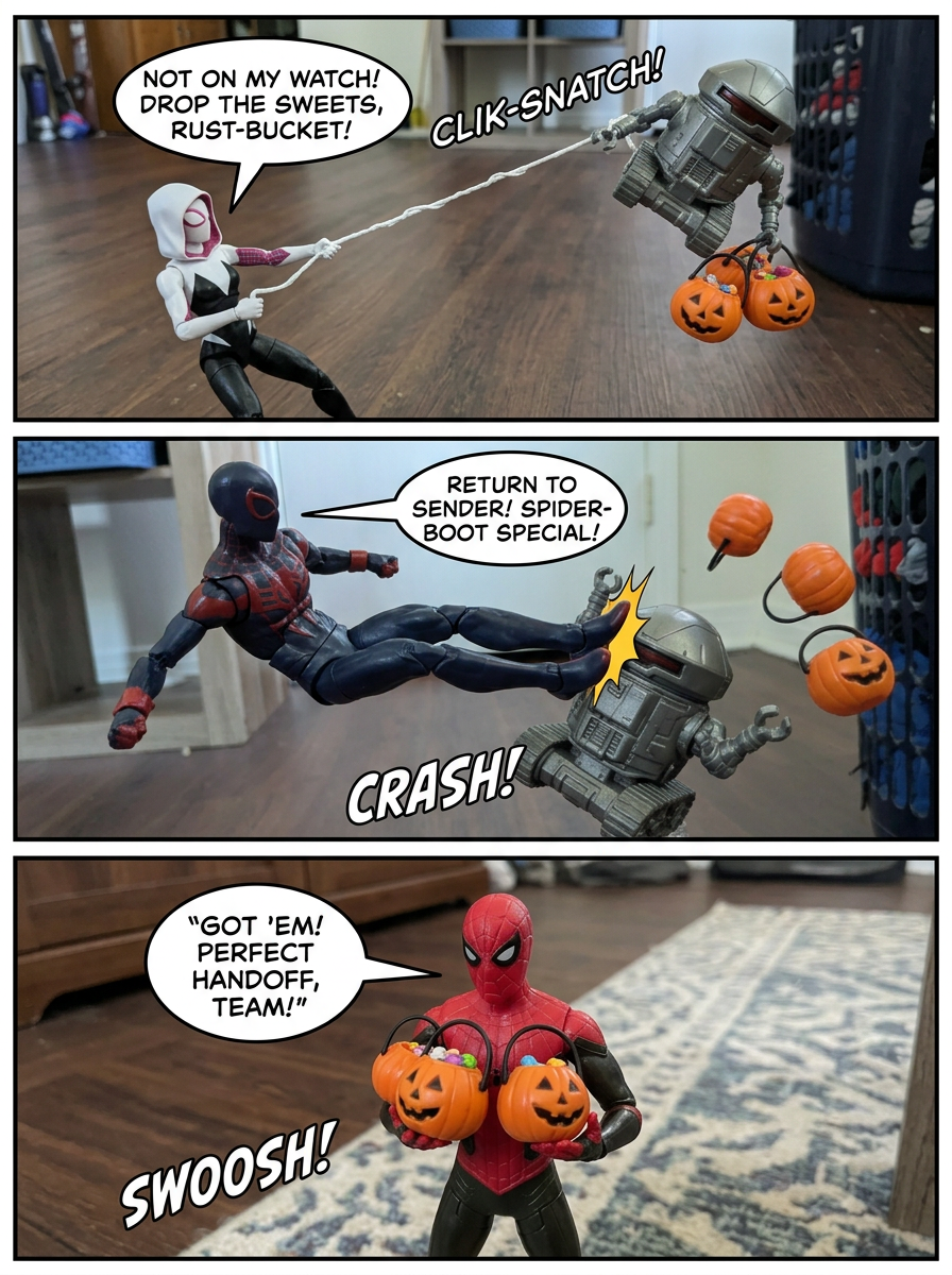 A Spider-Family Halloween Patrol (page 3 of 4)