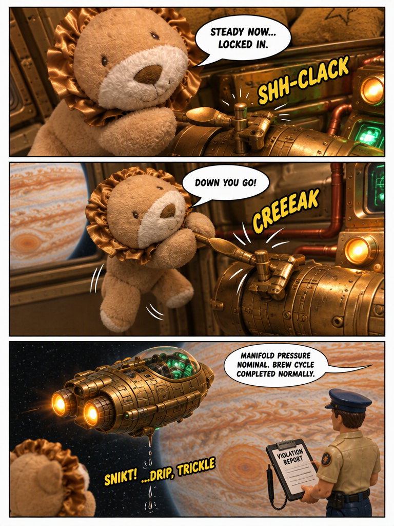 A Calming Brew at Cruise Speed (page 3 of 4)