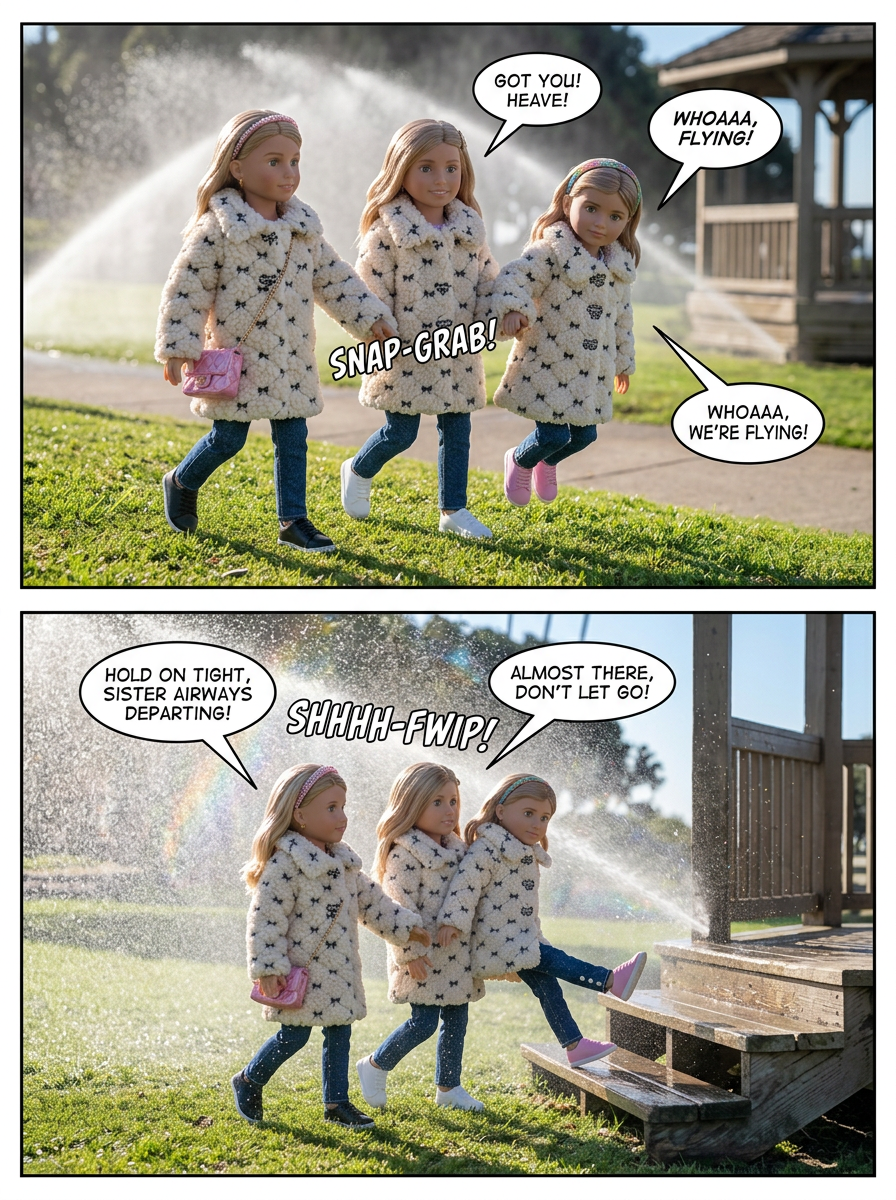 Sprinkler Dash to Shelter (page 3 of 4)